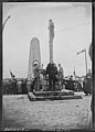 Le vicomte Jean de Saisy de Kerampuil lors de son discours le 13 août 1927 au festival interceltique de Riec-sur-Bélon.