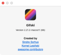 Gifski 2.21.2—4 images, 2 color schemes