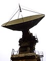 English: Radiotelescope RT-15-2 of Zimenki Radio Astronomy Station, Kstovsky District of Nizhny Novogord Region, Russia. Русский: Радиотелескоп РТ-15-2 радиоастрономической станции «Зименки», Кстовский район Нижегородской области, Россия.