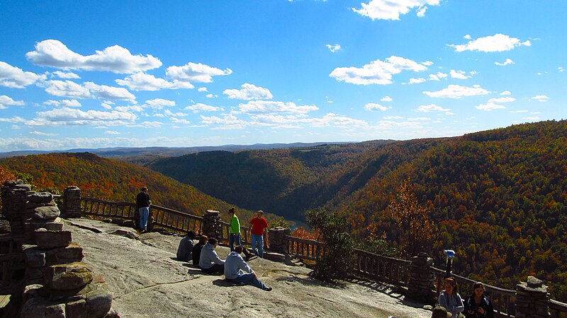 Main Overlook, Coopers Rock State Forest, West Virginia