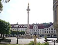 Residenzplatz mit Marienbrunnen / Mariensäule