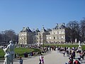 The Senate (Luxembourg Palace) seen from the garden