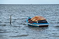 * Nomination Fishing boat in Tunisia --Dyolf77 19:47, 25 April 2016 (UTC) * Decline  Oppose Borderline for me. The composition is nice but looking at the horizon I think that there's some heavy lens distortion (which maybe could be fixed). The main subject is not sufficiently sharp as well (not really fixable). However, second opinion appreciated. --Code 20:34, 25 April 2016 (UTC)  Oppose I also think it's not sharp enough. The horizon issue may be forgiven, but the boat is the main subject and should be sharp. --Peulle 22:12, 25 April 2016 (UTC)