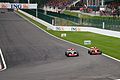 Passing Räikkönen at the 2008 Belgian GP