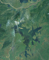 江西鄱阳湖卫星影像