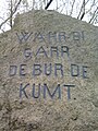 Monument remembering the battle of Hemmingstedt