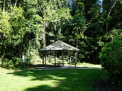 Babinda boulders one of the picnic shelters SF20355.jpg