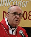 Jorge M. Bergoglio as cardinal in 2008