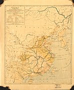 Sketch map of China and adjoining regions - showing the density of population, mineral resources, chief products, principal trade routes, exisitng, and projected railways, and inland navigation. LOC 2006458350.jpg