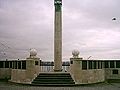 The Merchant Navy memorial (1939-1945) at the Pier Head, Liverpool.