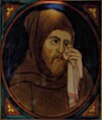 Old painting of St. Francis