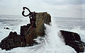 Peine del Viento, Donostia - San Sebastián, Basque Country, Spain.