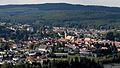 Blick auf Hirschau vom Monte Kaolino