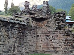 5000 years old University - Corner at Sharada Peeth, Sharda.jpg