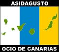 Thumbnail for File:Bandera Islas canarias ASIDAGUSTO.jpg