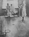 Girls playing, photograph by Clarence H. White.