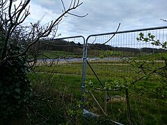 New road on Lancaster Uni Health Innovation Campus from Bailrigg Lane - geograph.org.uk - 6445295.jpg