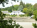 Ancien quai sur la rive droite de la ria du Bélon entre l'anse de Kéristinec et le pont du Guily.