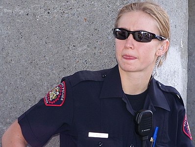 A member of the Calgary Police Service