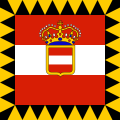 Command flag for a Habsburg "Großadmiral"