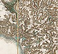 Carte de Cassini (1783) : Guidel et ses environs.