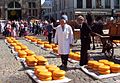 Cheese market in Gouda.