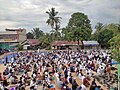 Suasana Iduladha di depan Masjid Ubay bin Kaab Jambi 05