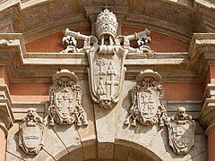 Porta Galliera, Bologna - architectural ornaments on the south facade