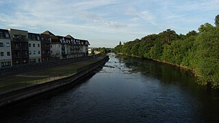 Clonmel - the R Suir, E of Gashouse Br - geograph.org.uk - 6008223.jpg