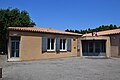 Town hall of Lagrasse, dept. Aude