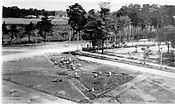 1934 English: End of La Reforma Avenue Español: Final de la Avenida la Reforma