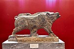 Thumbnail for File:Statue of a boar (Hellenistic period) at the Archaeological Museum of Sparta (5-15-2019).jpg