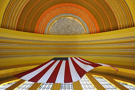 "Cincinnati_Union_Terminal_Ceiling.jpg" by User:Aruns76