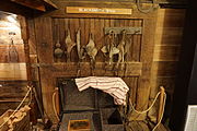 Blacksmith shop display