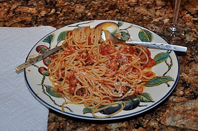 Pasta all'amatriciana