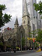 Scots' Church exterior, Collins Street