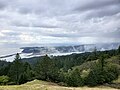 View of Stinson Beach and the Pacific Ocean from West Ridgecrest Boulevard