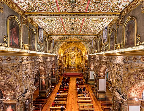 Church of San Francisco, Quito, Ecuador.