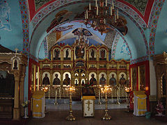 Mary Ascension cathedral (interior) in Astrakhan