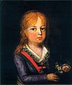Pedro around age 2, c.1800.