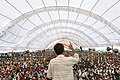 59 Rajagopal speaking to 25,000 people, Janadesh 2007, India uploaded by Yann, nominated by Yann