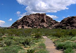 East Mountain at Hueco Tanks