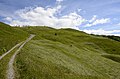 English: Haymaking on the Mussen alp Deutsch: Heuernte auf der Mussen