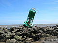 Navigational buoy damage from Tropical Storm Edouard 2008.