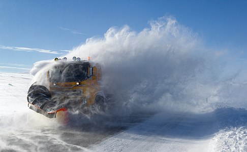 Schneeräumung Saltfjell