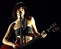 PJ Harvey in concert.