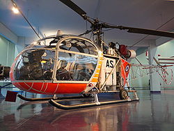 Hélicoptère léger Alouette II 01 AS (1955)