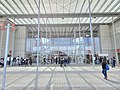 The main entrance of the California Academy of Sciences in San Francisco, CA