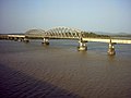 Konkan Railway bridge across the Zuari river in Goa