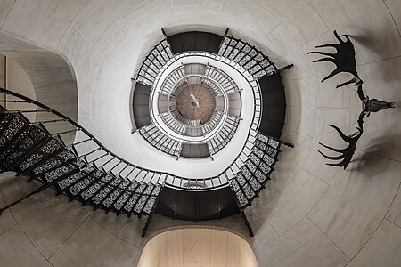 "Rügen_-_Jagdschloss_Granitz_-_Wendeltreppe_im_Mittelturm_(Treppe_6207).jpg" by User:T meltzer